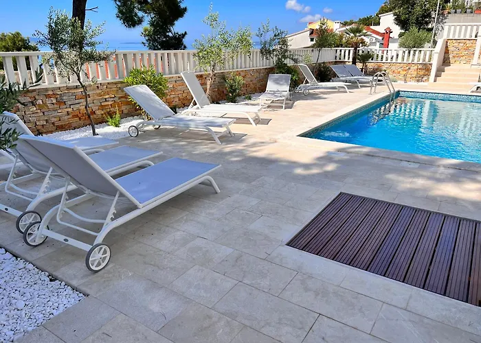 Luxury Beachfront Carlisa Apartman Čiovo